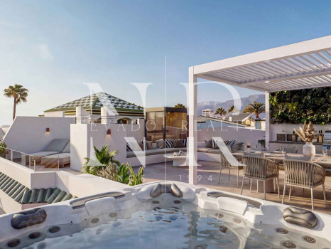 Penthouse à vendre à Dominion Beach, Estepona, en première ligne de plage
