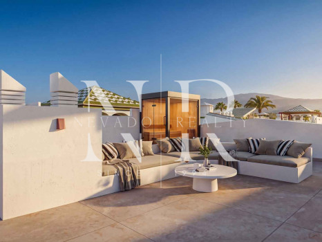 Penthouse à vendre à Dominion Beach, Estepona, en première ligne de plage