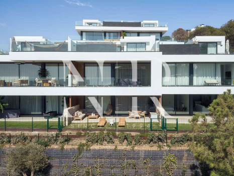 Appartement au rez-de-chaussée d'Artola avec vue panoramique sur la mer à vendre