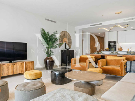 Appartement au rez-de-chaussée d'Artola avec vue panoramique sur la mer à vendre