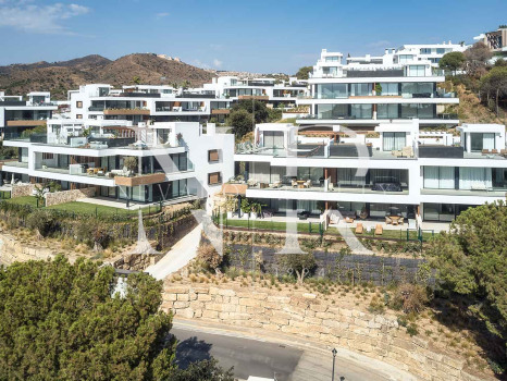 Appartement au rez-de-chaussée d'Artola avec vue panoramique sur la mer à vendre