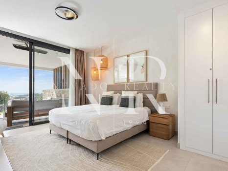 Appartement au rez-de-chaussée d'Artola avec vue panoramique sur la mer à vendre