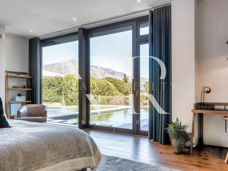 Balinese style villa in Las Brisas Golf with panoramic views for sale