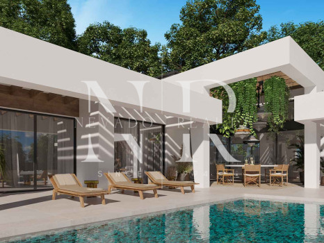 Single-storey villa for sale in Nueva Andalucía