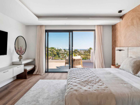 Villa à Los Naranjos Golf avec vue sur la mer à vendre