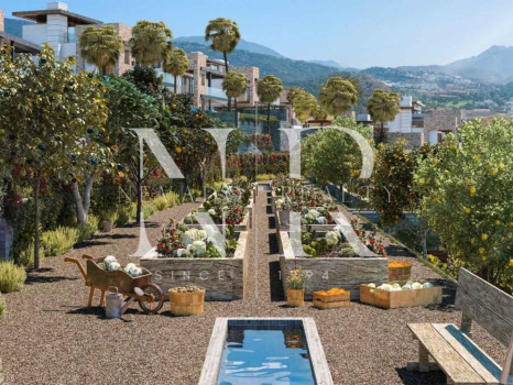Villa en Benahavís con vistas panorámicas al mar en venta