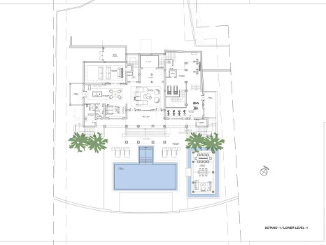 Villa en Urbanización El Madroñal con vistas panorámicas al mar en venta