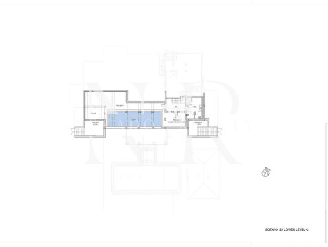 Villa en Urbanización El Madroñal con vistas panorámicas al mar en venta