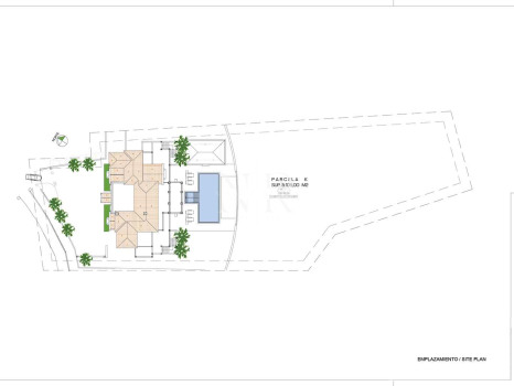 Villa en Urbanización El Madroñal con vistas panorámicas al mar en venta