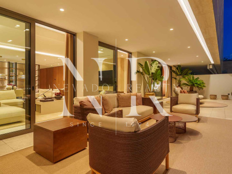 Penthouse in the Epic by Fendi development with private pool for sale