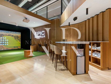 Penthouse in the Epic by Fendi development with private pool for sale