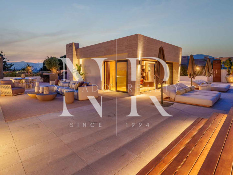 Penthouse in the Epic by Fendi development with private pool for sale
