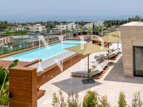 Penthouse in the Epic by Fendi development with private pool for sale