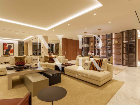 Penthouse in the Epic by Fendi development with private pool for sale