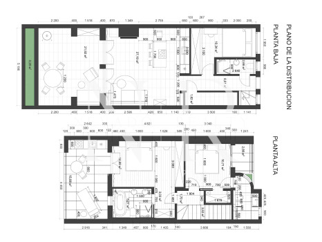 Maison mitoyenne à vendre dans le lotissement El Alto avec vue panoramique sur la mer
