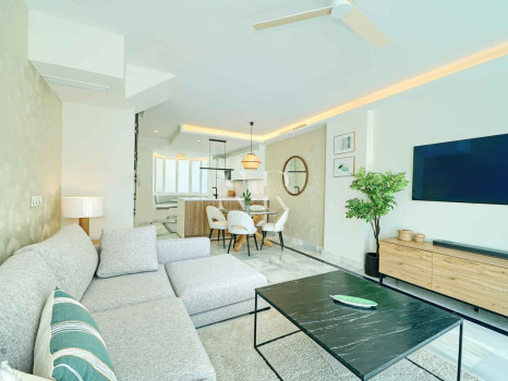 Apartment for short-term rental in central Marbella fully renovated and furnished