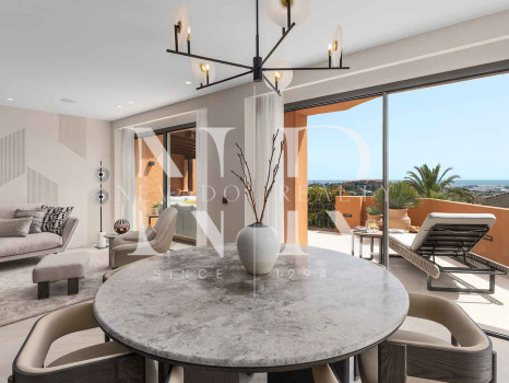 Apartamento en Urbanización Les Belvederes con vistas panorámicas al mar en venta