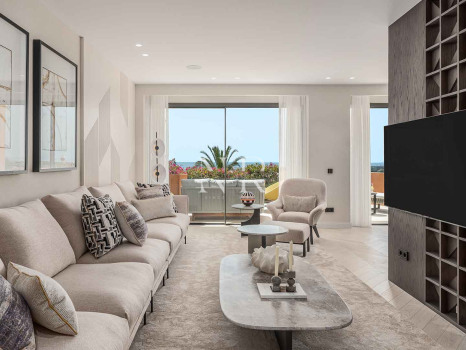Appartement à vendre dans le lotissement Les Belvederes avec vue panoramique sur la mer