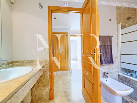 Villa for sale in the Santa Clara golf development on the front line of the golf course