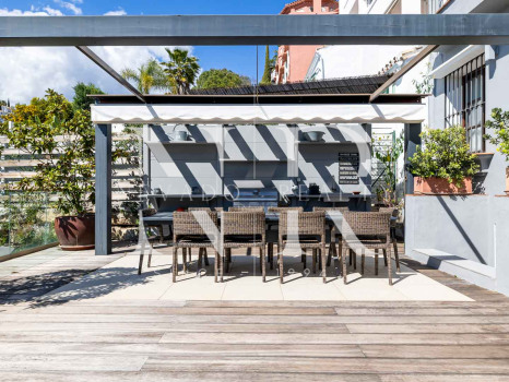 Adosada en Urbanización La Perla de la Heredia con piscina privada en venta