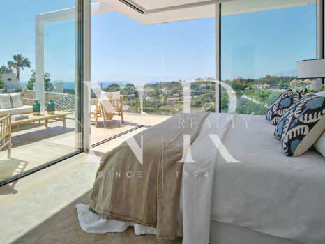 Jazmines 14, Villa en Urbanización Valdeolletas de nueva construcción con vistas al mar en venta