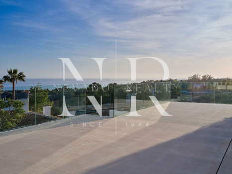 Jazmines 14, Villa en Urbanización Valdeolletas de nueva construcción con vistas al mar en venta