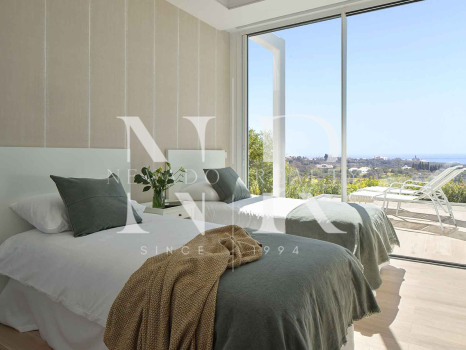 Jazmines 14, Villa en Urbanización Valdeolletas de nueva construcción con vistas al mar en venta