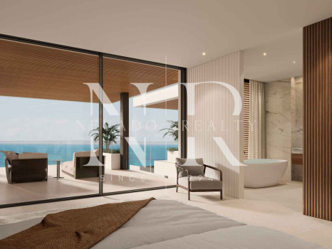 Villa in San Pedro Playa with sea views in first line beach for sale