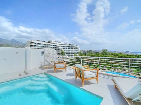 Penthouse au centre de Marbella en bord de mer à vendre