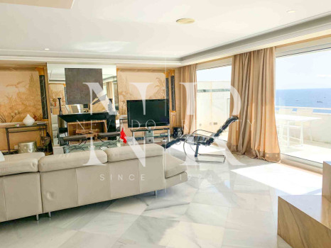 Apartamento con vistas frontales al mar en alquiler de larga temporada en Marbella
