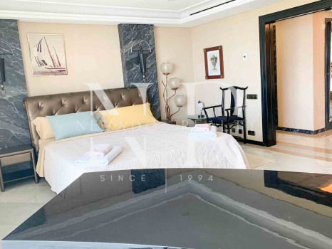 Apartamento con vistas frontales al mar en alquiler de larga temporada en Marbella