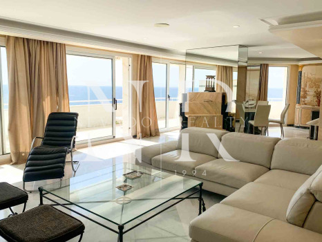 Apartamento con vistas frontales al mar en alquiler de larga temporada en Marbella
