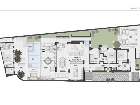 Villa next to the beach in urbanization Casablanca for sale