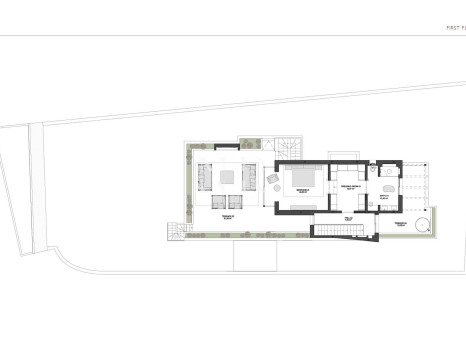 Villa next to the beach in urbanization Casablanca for sale