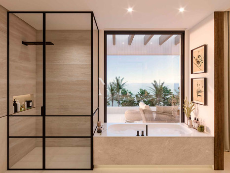 Apartamento en Las Chapas en primera línea de playa en venta