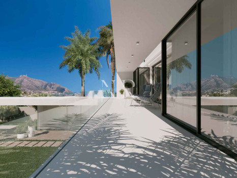 Villa nouvellement construite à Cascada de Camoján à vendre