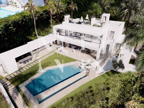 Villa nouvellement construite à Cascada de Camoján à vendre