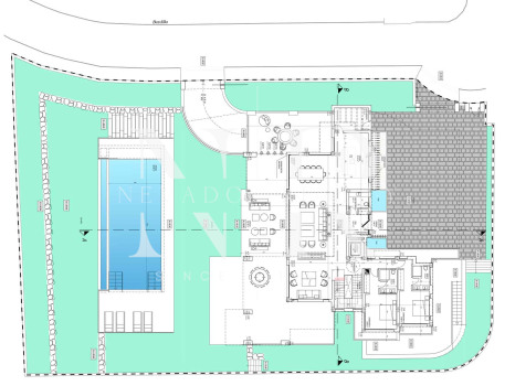 Plot in Cortijo de Nagüeles with project for a luxury villa for sale