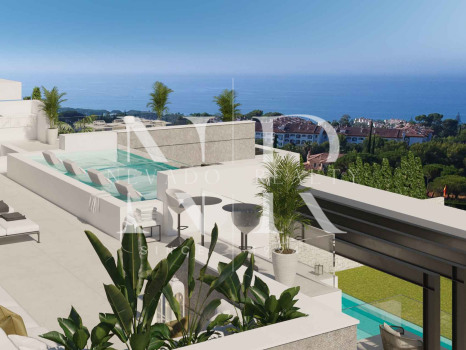 Plot in Cortijo de Nagüeles with project for a luxury villa for sale