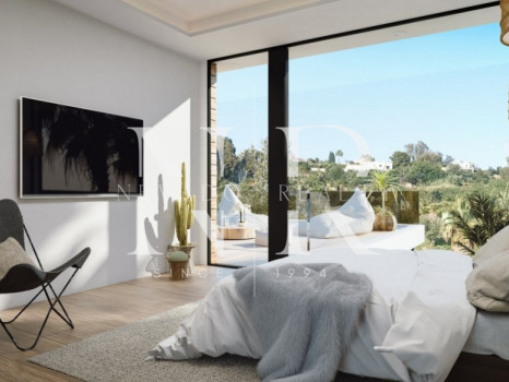 Villa en Estepona en primera línea de golf a la venta
