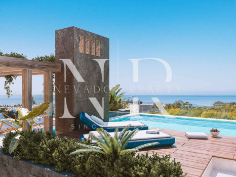 The List, Semi-detached and semi-detached houses in Rio Real with sea views for sale