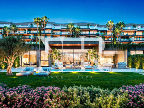 Nubay, beachfront penthouses and apartments for sale in Manilva
