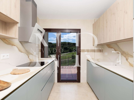 Altoasis Residences, townhouses in Estepona West on the golf course front line for sale