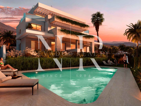 Equilibrio, Development of flats and penthouses in Estepona West with panoramic sea views for sale