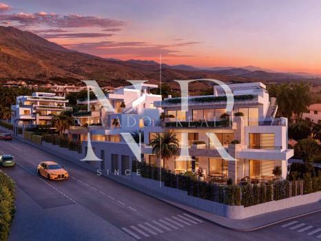 Equilibrio, Development of flats and penthouses in Estepona West with panoramic sea views for sale