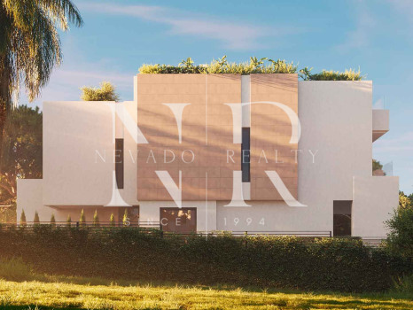 Sirocco, Villas under construction in Marbella East next to the beach for sale