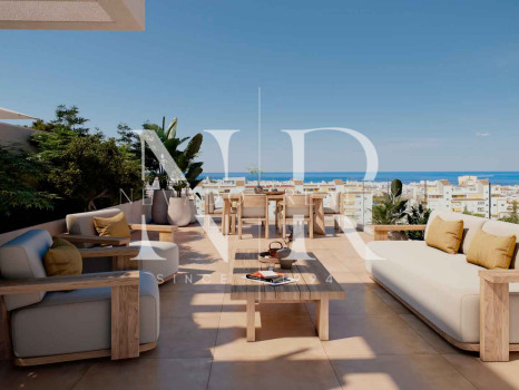 Promotion d'appartements et de penthouses à Estepona, très proche du centre, à vendre