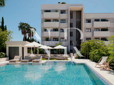 Promotion d'appartements et de penthouses à Estepona, très proche du centre, à vendre