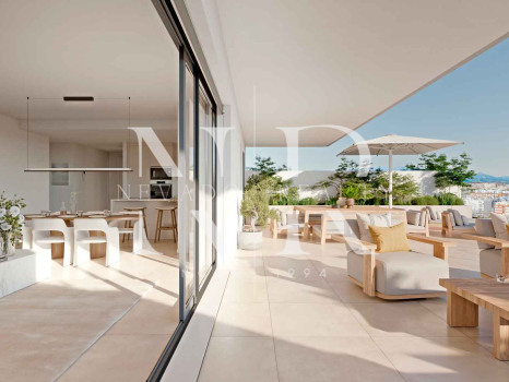 Promotion d'appartements et de penthouses à Estepona, très proche du centre, à vendre