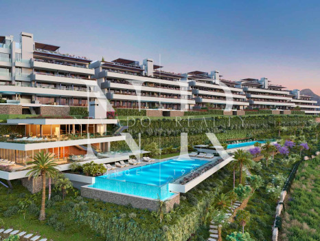 Apartamentos a estrenar en Los Altos de la Quinta con vistas al mar en venta.